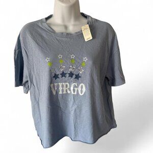 American Eagle Women's Blue T-shirt